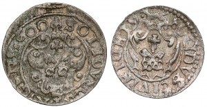 Zygmunt III Waza, Szeląg Ryga 1600-1619 (2szt)