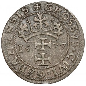 Obliehanie Danzigu, Grosz Danzig 1577 - Goebel