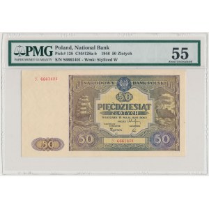 50 złotych 1946 - duża litera