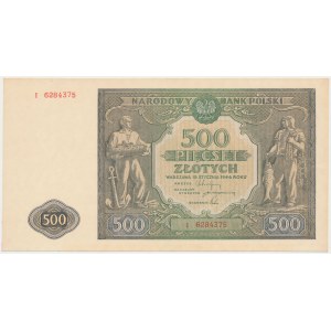 500 zloty 1946 - I