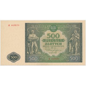 500 zlotých 1946 - E