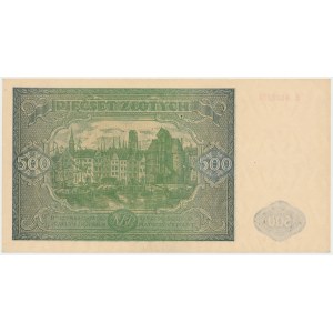 500 zlotých 1946 - E