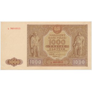 1 000 zlotých 1946 - L (Mił.122a)