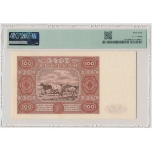 100 zloty 1947 - small letter