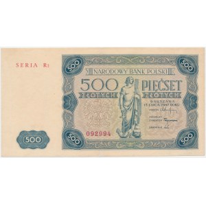 500 złotych 1947 - R2