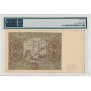 1,000 zloty 1947 - capital letter