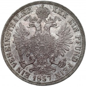 Rakousko, Franz Joseph I Vereinsthaler 1857-A