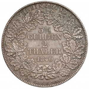 Frankfurt, 3-1/2 Gulden = 2 taler 1840