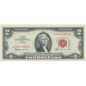 USA, 2 dolárov 1963