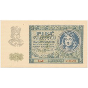 5 zlotých 1940 - Séria B