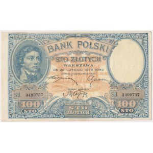 100 zlotých 1919