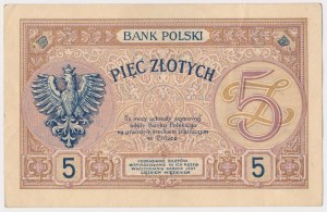 5 złotych 1919 - S.54.B - PIĘKNY