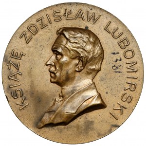 Medaila, knieža Zdzislaw Lubomirski 1917