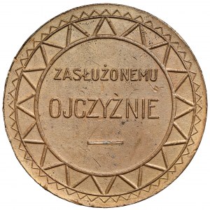 Medal, Ignacy Jan Paderewski ZASŁUŻONEMU OJCZYŹNIE