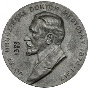 Medal, Jozef Brudzinski - Warsaw University 1917