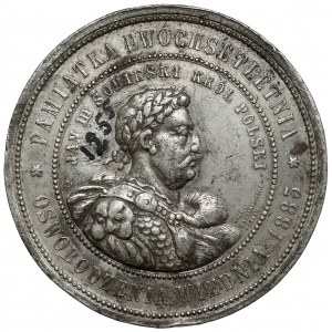 Medal, 200-lecie Odsieczy Wiedeńskiej - Ach Unser brave Koenig