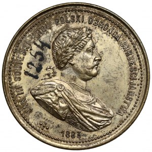 Medal, 200-lecie Odsieczy Wiedeńskiej - LAUER