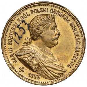 Medaila, 200. výročie reliéfu Viedne - LAUER, krásny stav