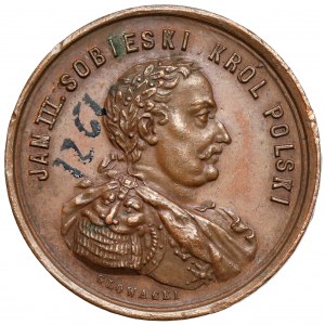 Medal, 200-lecie Odsieczy Wiedeńskiej - GŁOWACKI, piękny stan