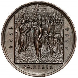 Medaille, 100. Jahrestag der Schlacht von Racławice 1894
