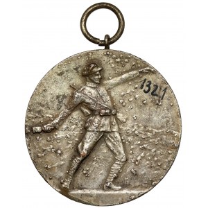 Medal nagrodowy, Rzut granatem