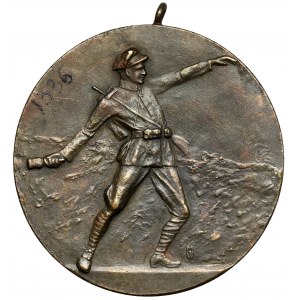 Medaila za odmenu, hod granátom