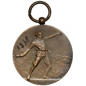 Medal nagrodowy, Rzut granatem