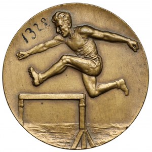 Award medal, Hurdle run, Nagalski