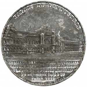 France, Medal 1855 - Eugenie Imperatrice