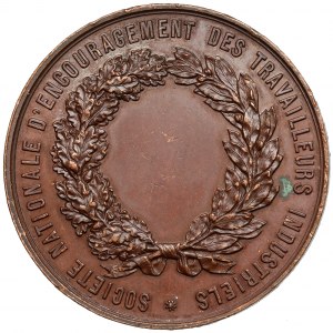 France, Medal 1872 - Exposition Universelle d'Economie Domestique