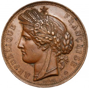 Frankreich, Medaille 1889 - Weltausstellung (Exposition Universelle)