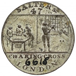 Anglie, Jeton / 1/2 penny 1792 - Salter's 47