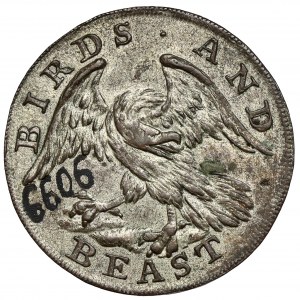 Anglie, Jeton / 1/2 penny ~1790 - Pidcock Exibition