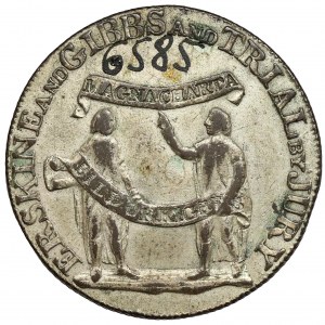 Anglicko, Jeton / 1/2 penny 1794 - Erskine a Erskine &amp; Gibbs