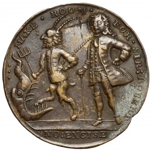 England, Medaille ND - Herzog von Argyle und Robert Walpole