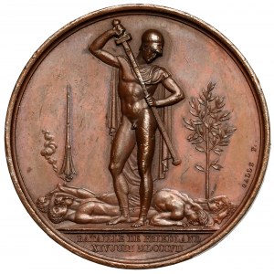 Frankreich, Napoleon, Medaille 1807 - Bataille de Friedland