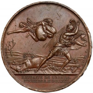 Francie, Napoleon, medaile 1812 - Retraite de l'armee