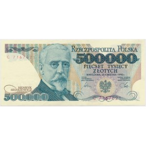500,000 zloty 1990 - C