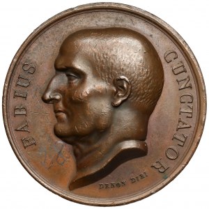 Frankreich, Napoleon, ND-Medaille - Fabius Cunctator