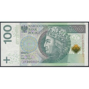 PLN 100 2012 CF - 0000031 - nízké číslo
