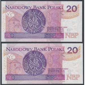 20 PLN 2016 BL - 8811188 a 8822288 - radar (2ks)