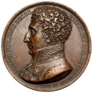 Francie, medaile 1822 - Richelieu