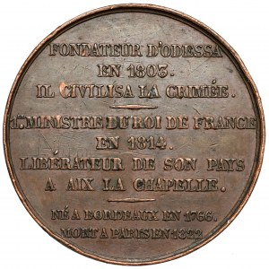 Francie, medaile 1822 - Richelieu