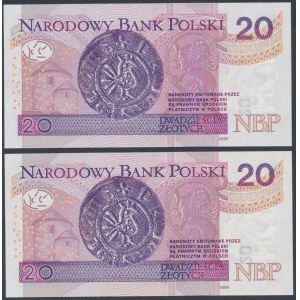 20 PLN 2016 BL - 8448448 a 8668668 - radar (2ks)