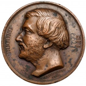 France, Medal 1846 - Eugene Sue