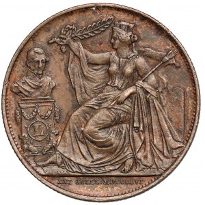 Francúzsko, medaila 1856 - XXV. výročie inaugurácie kráľa