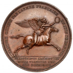 Francie, medaile 1803 - Anglie porušila Amienskou smlouvu