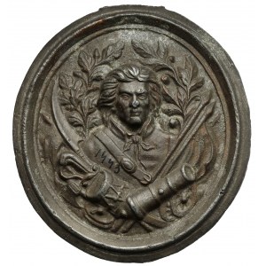 Medallion (62x57mm) Tadeusz Kosciuszko