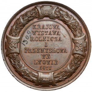 Medaila, Národná poľnohospodárska a priemyselná výstava vo Ľvove 1877