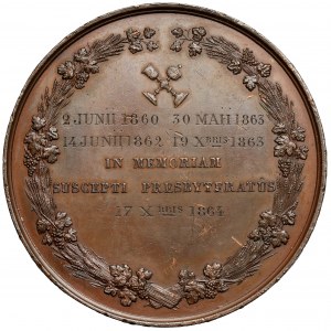 France, Medal 1844 - In Memoriam Suscepti Presbyteratus